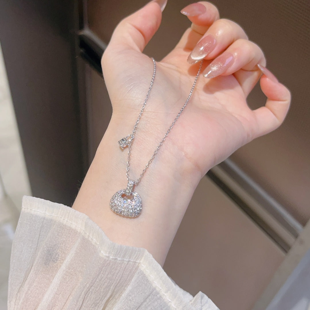 Real Gold Plating + Small Pouch Necklace