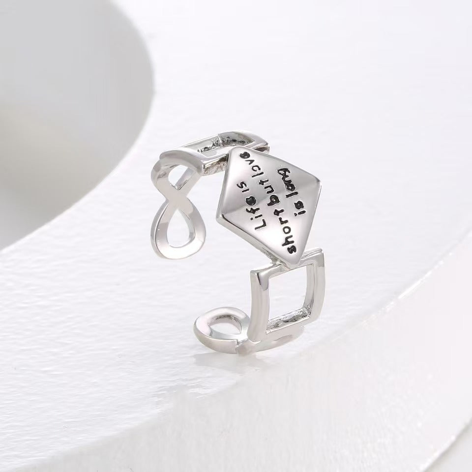 Real Gold Plating + Elegant Open Ring