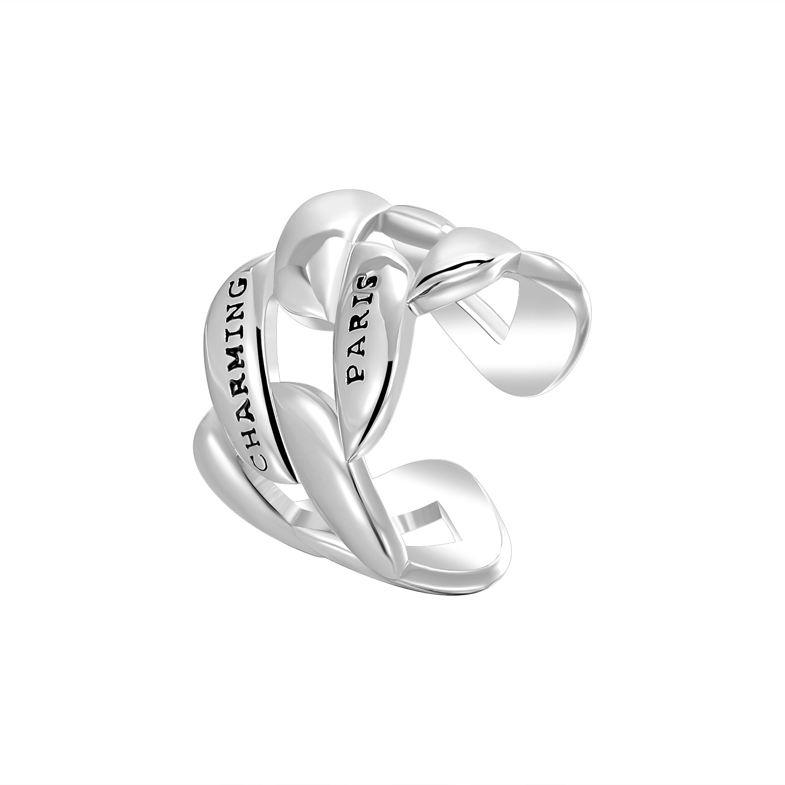 Real Gold Plating + Fashionable Simple Open Ring