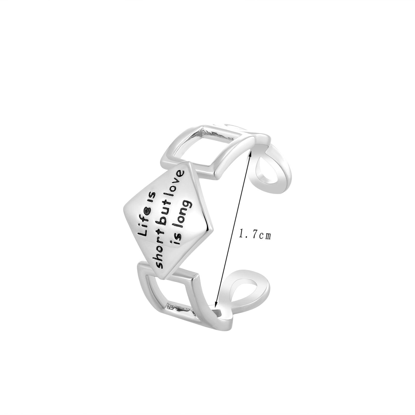 Real Gold Plating + Elegant Open Ring