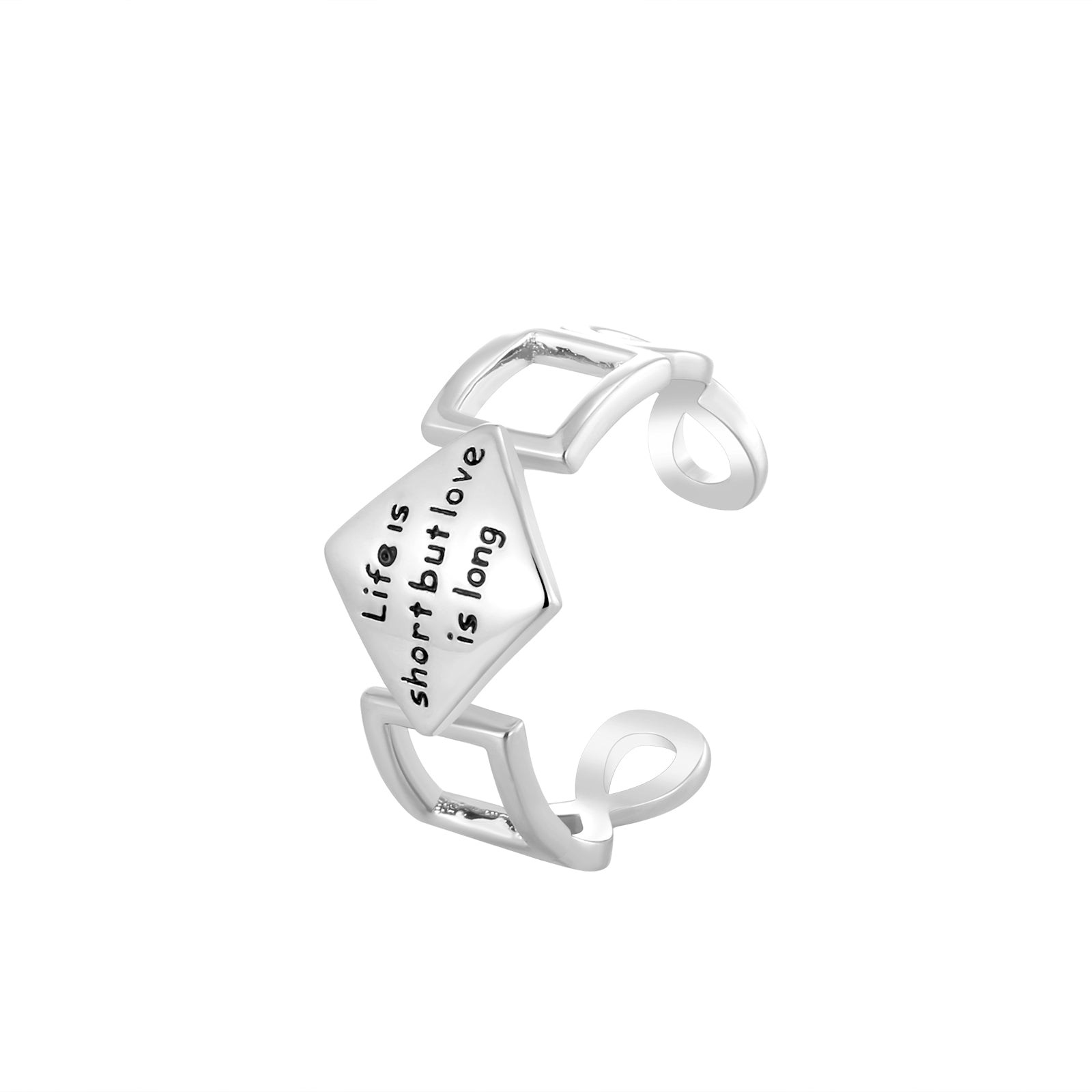 Real Gold Plating + Elegant Open Ring
